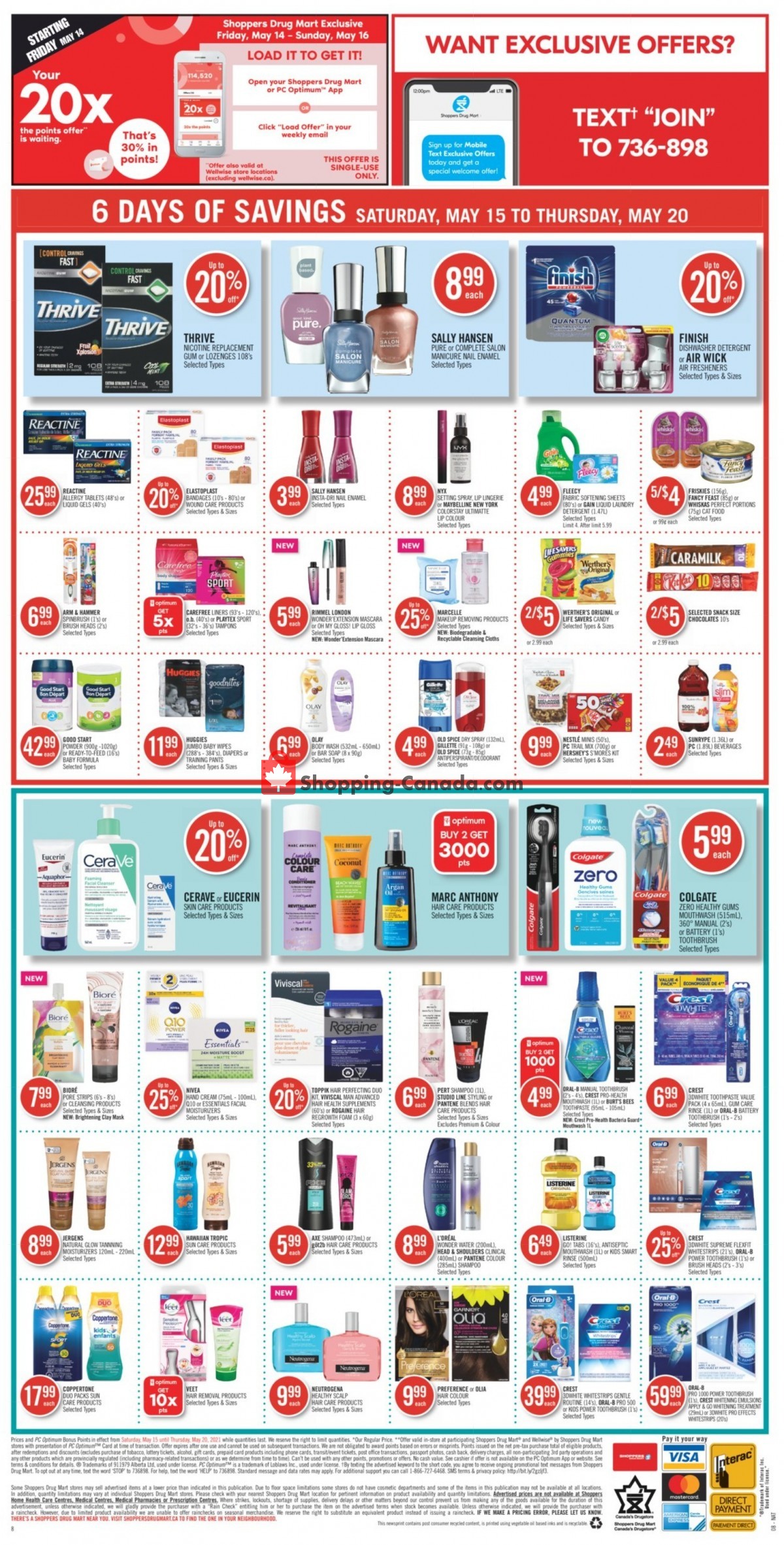 Shoppers Drug Mart flyer from Saturday May 15, 2021 to Thursday May 20, 2021 - page 18