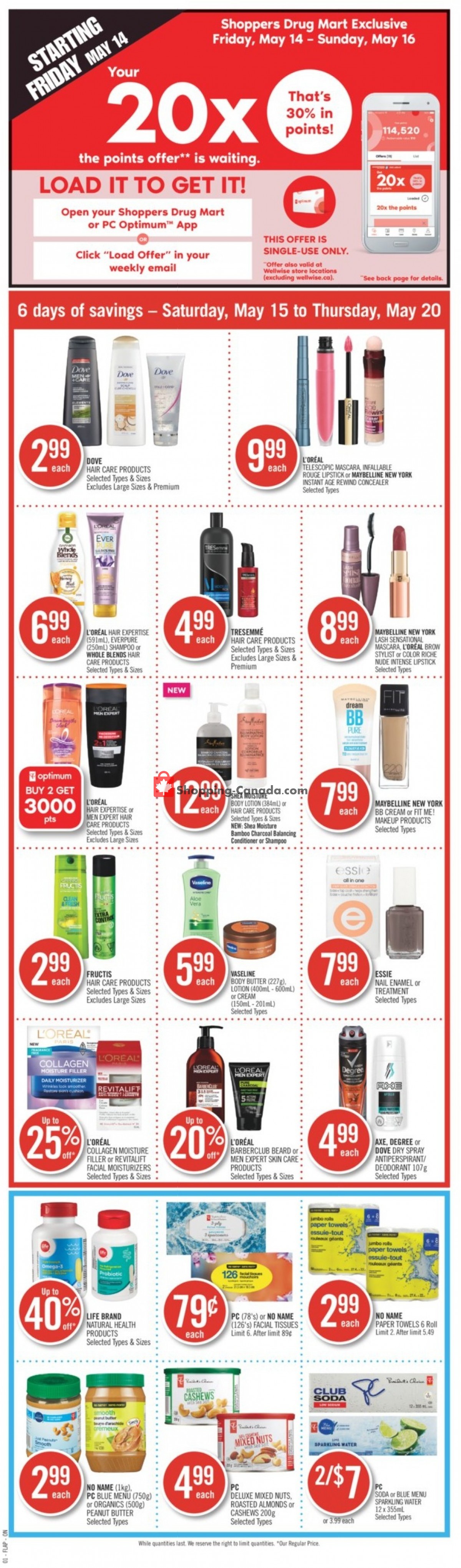 Shoppers Drug Mart flyer from Saturday May 15, 2021 to Thursday May 20, 2021 - page 2