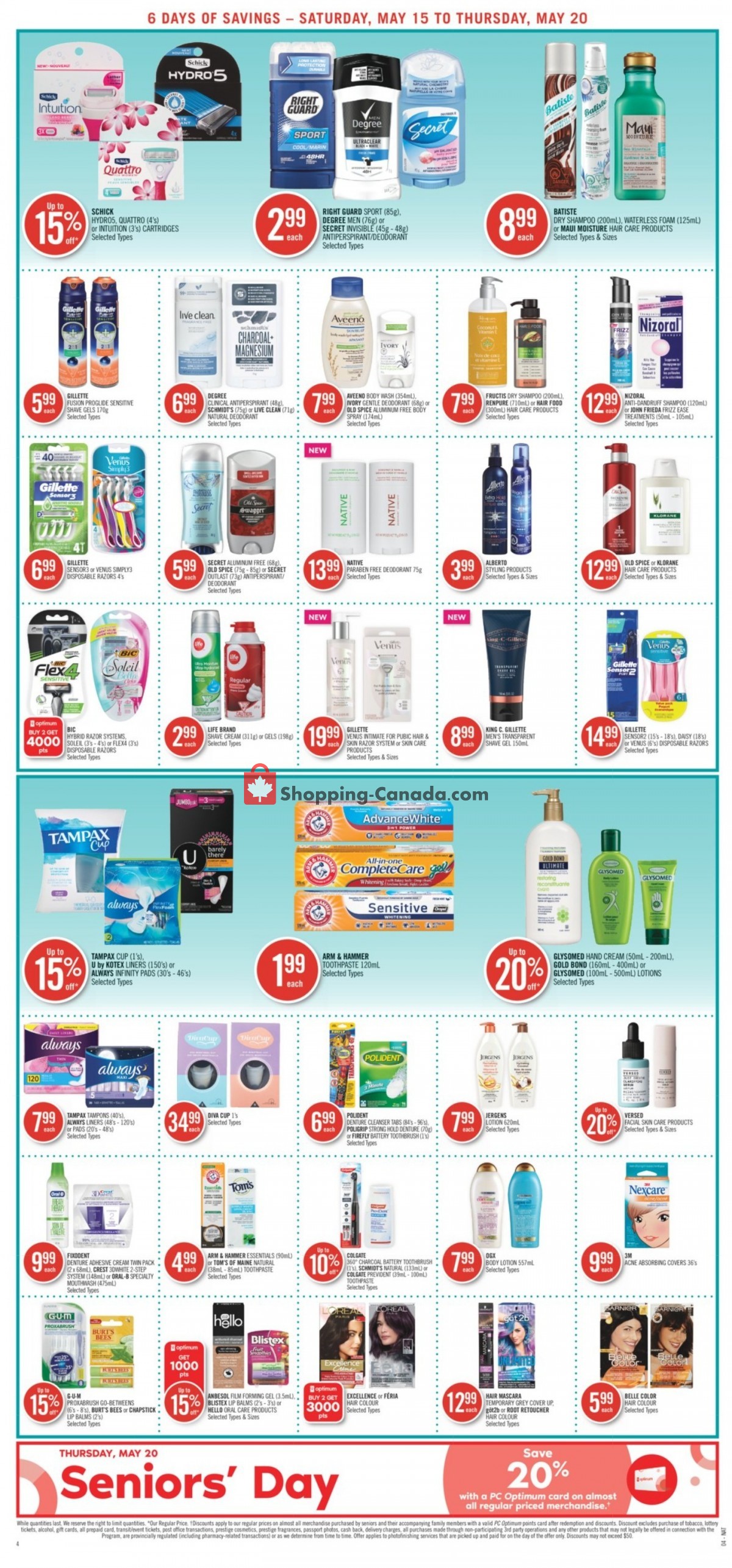 Shoppers Drug Mart flyer from Saturday May 15, 2021 to Thursday May 20, 2021 - page 7