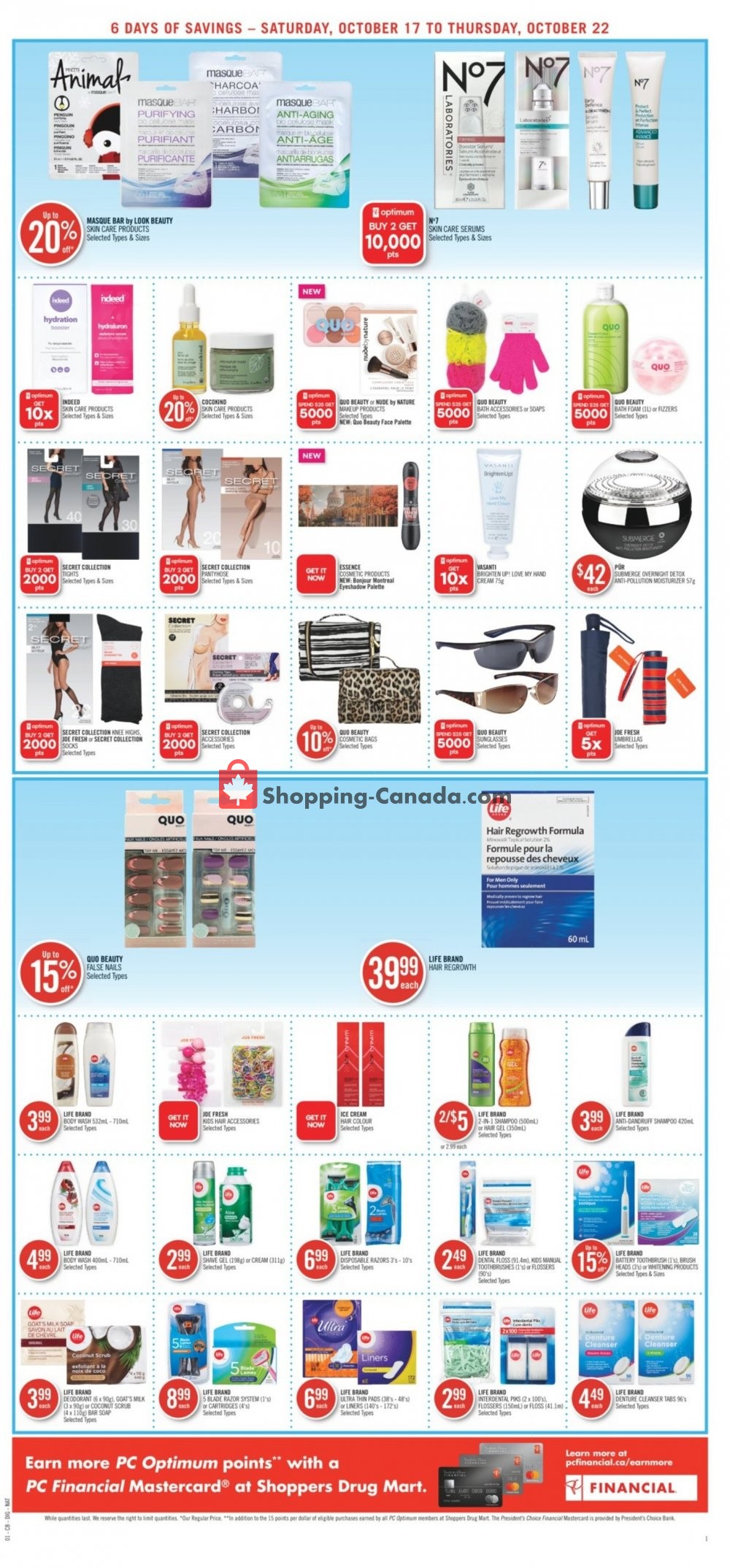 Shoppers Drug Mart flyer from Saturday October 17, 2020 to Thursday October 22, 2020 - page 23