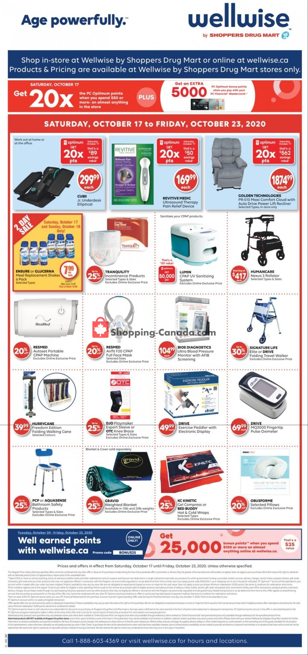 Shoppers Drug Mart flyer from Saturday October 17, 2020 to Thursday October 22, 2020 - page 26