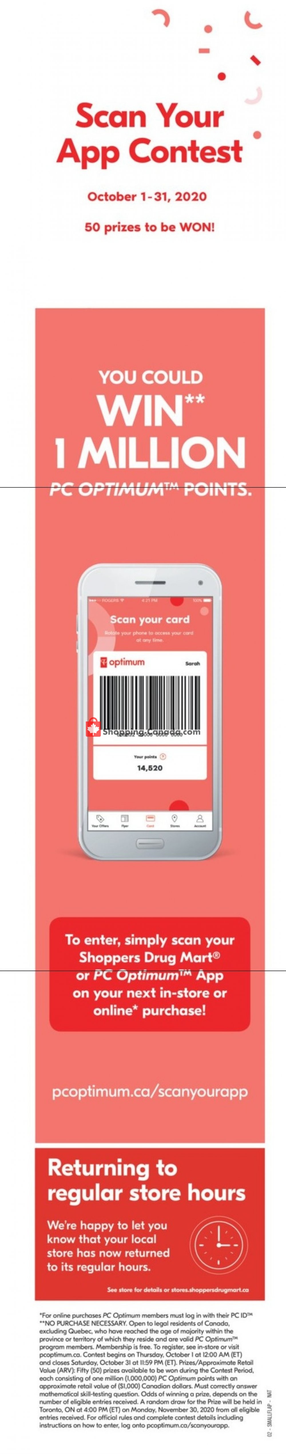 Shoppers Drug Mart flyer from Saturday October 17, 2020 to Thursday October 22, 2020 - page 2