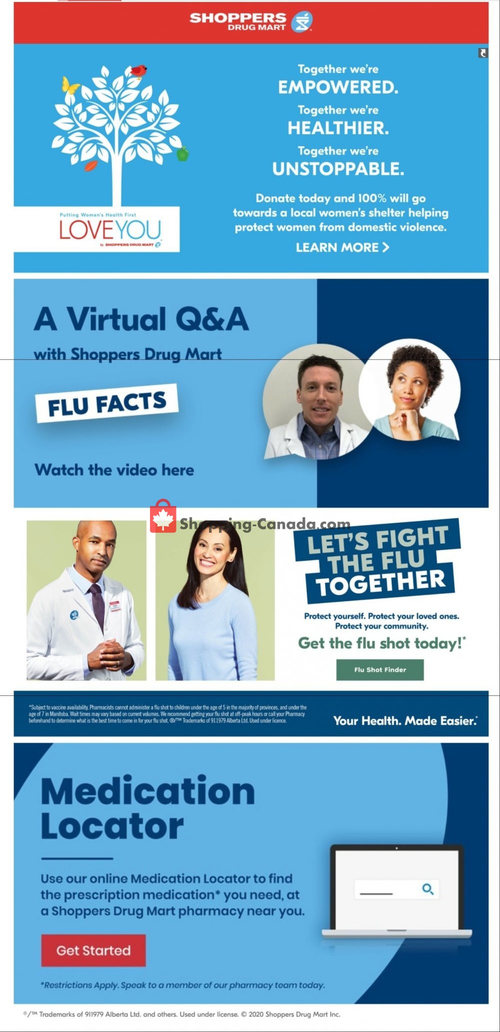 Shoppers Drug Mart flyer from Saturday October 17, 2020 to Thursday October 22, 2020 - page 29