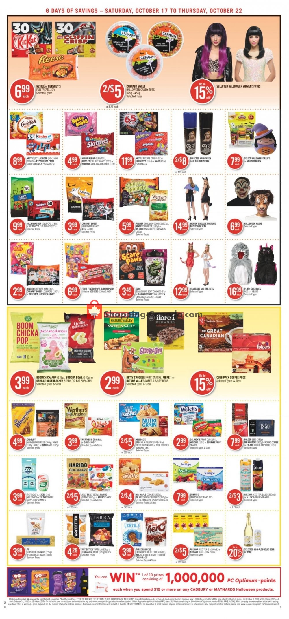 Shoppers Drug Mart flyer from Saturday October 17, 2020 to Thursday October 22, 2020 - page 7