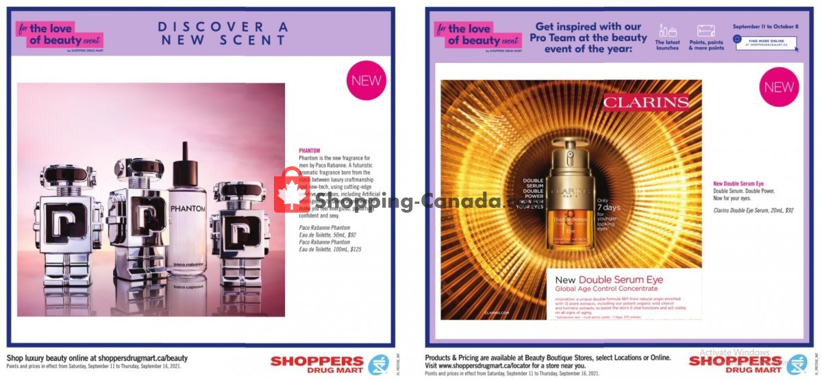 Shoppers Drug Mart flyer from Saturday September 11, 2021 to Thursday September 16, 2021 - page 13
