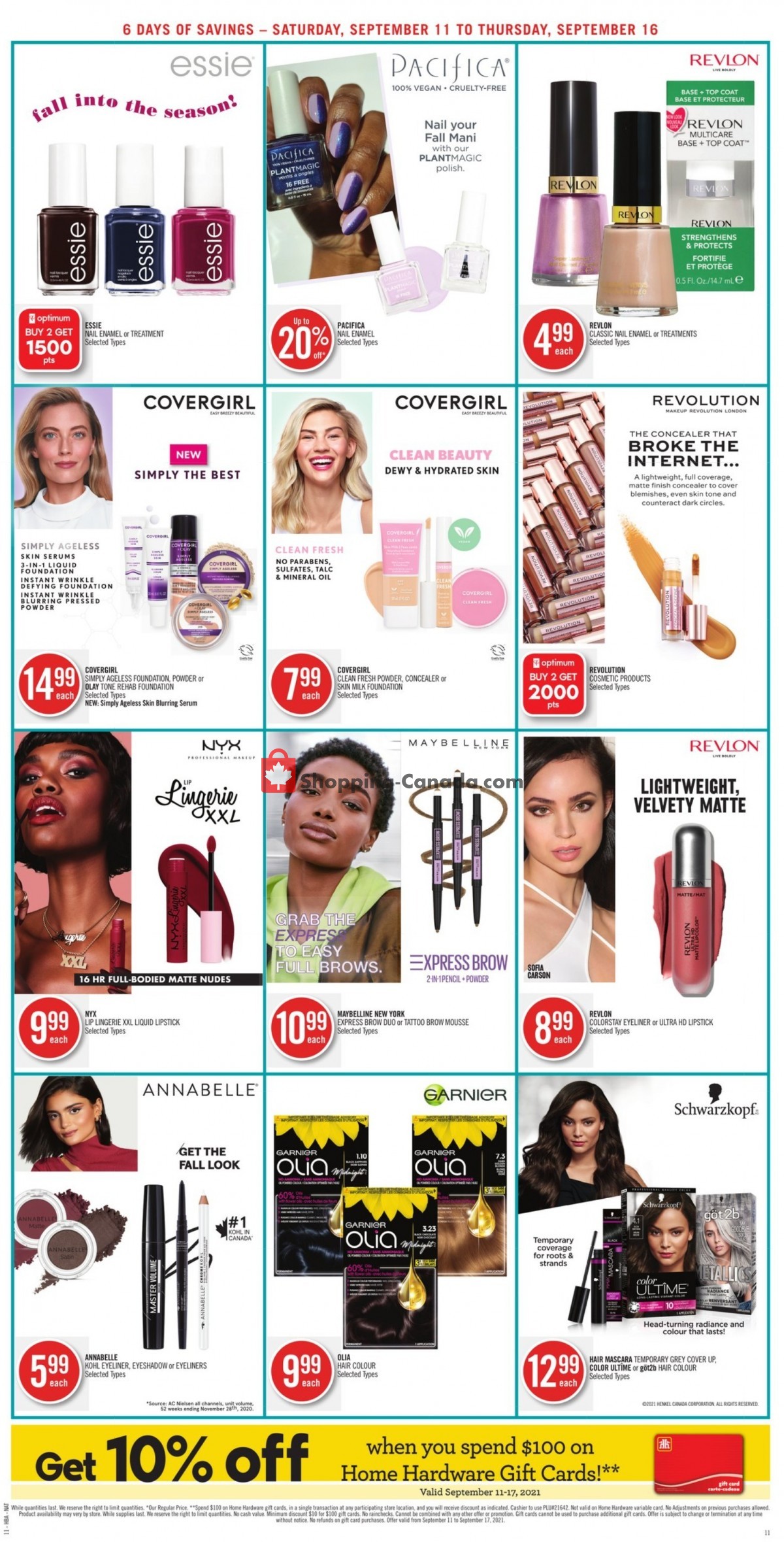 Shoppers Drug Mart flyer from Saturday September 11, 2021 to Thursday September 16, 2021 - page 17