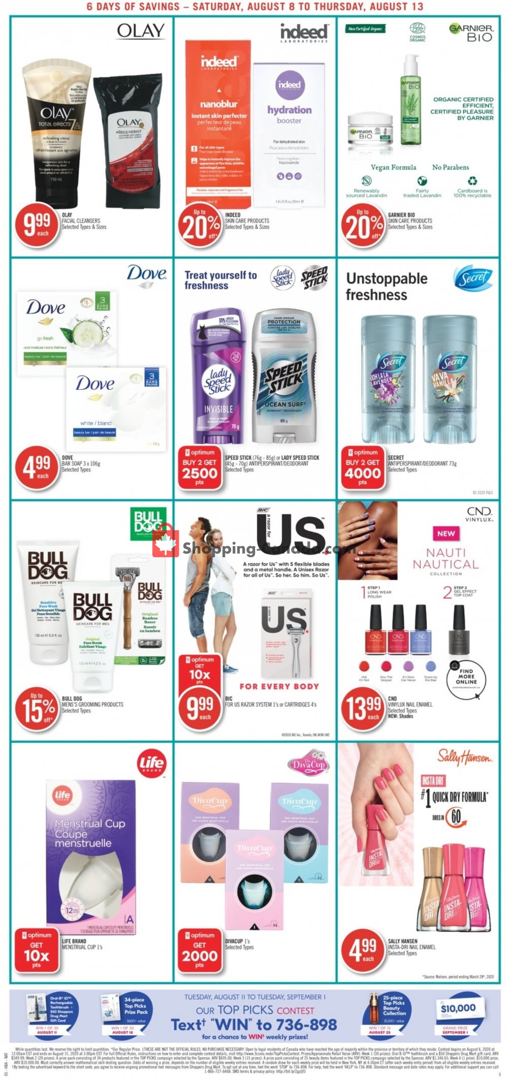 Shoppers Drug Mart flyer from Saturday August 8, 2020 to Thursday August 13, 2020 - page 14