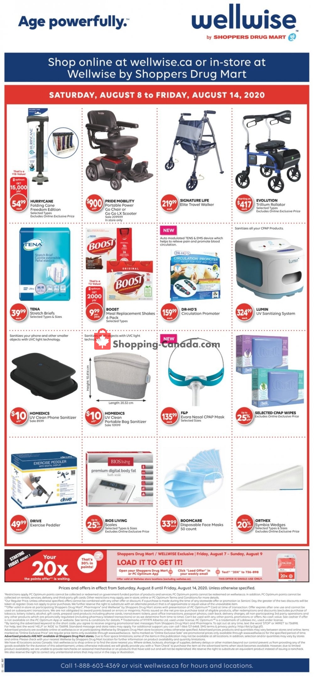 Shoppers Drug Mart flyer from Saturday August 8, 2020 to Thursday August 13, 2020 - page 22