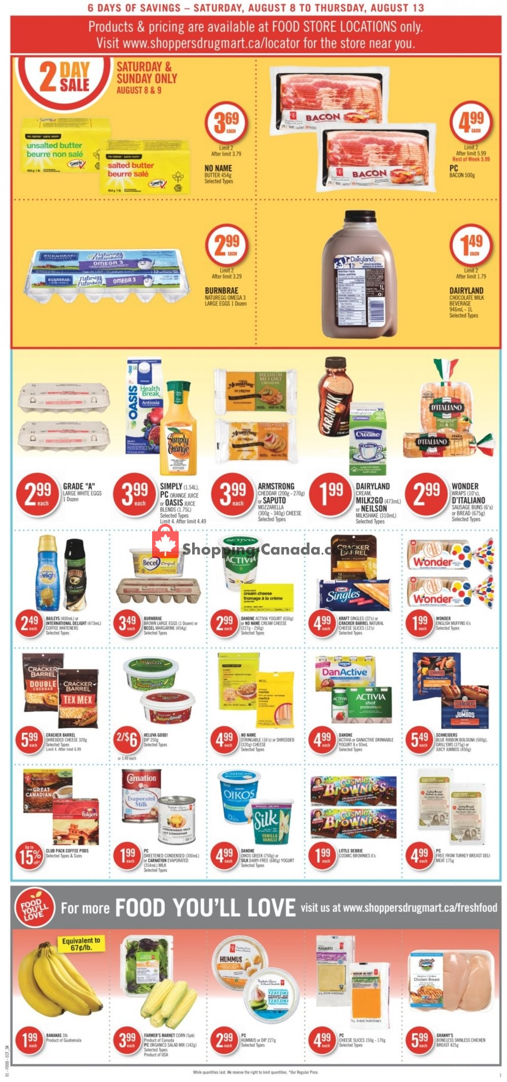 Shoppers Drug Mart flyer from Saturday August 8, 2020 to Thursday August 13, 2020 - page 8