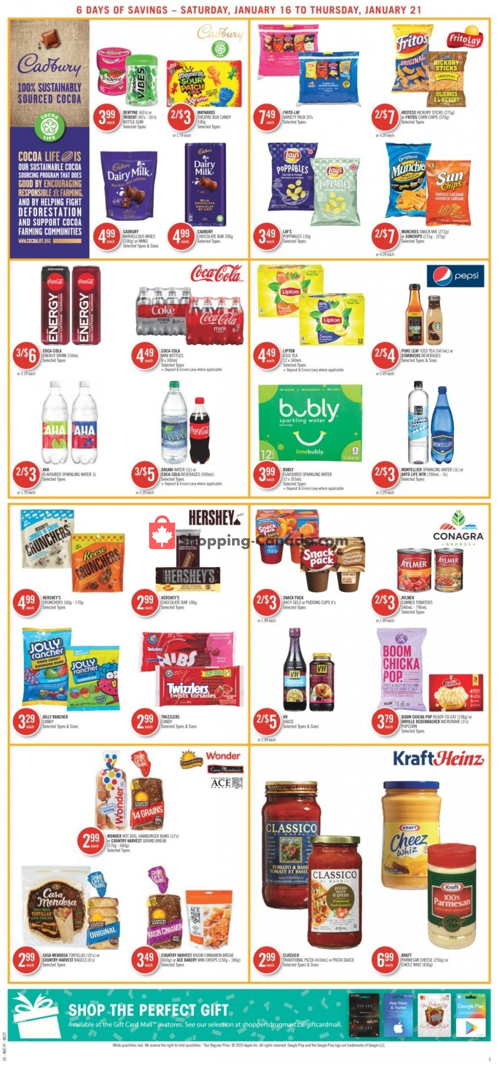 Shoppers Drug Mart flyer from Saturday January 16, 2021 to Thursday January 21, 2021 - page 13