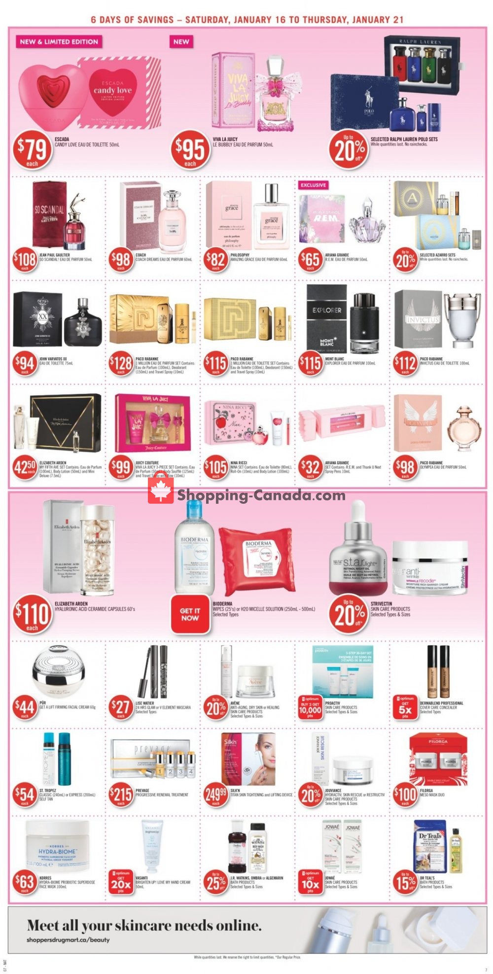 Shoppers Drug Mart flyer from Saturday January 16, 2021 to Thursday January 21, 2021 - page 16