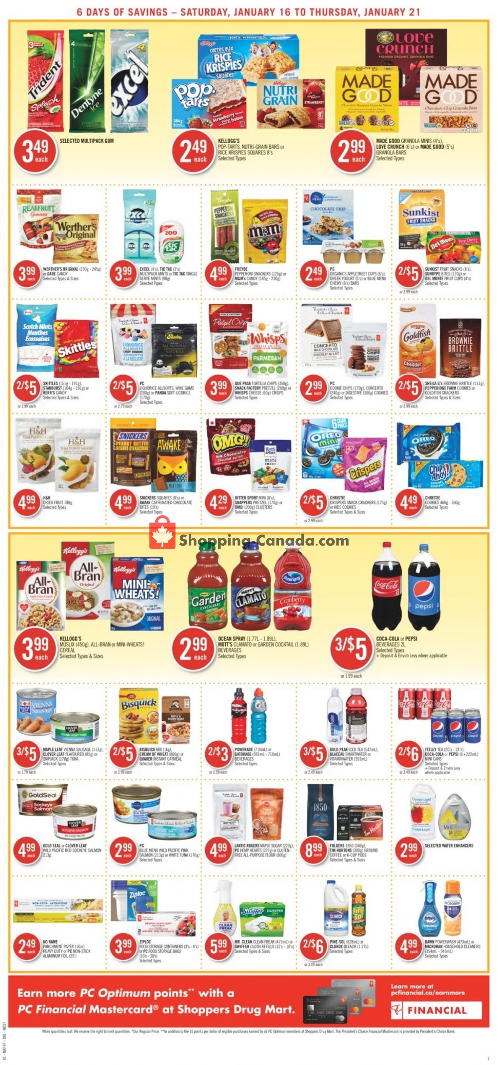 Shoppers Drug Mart flyer from Saturday January 16, 2021 to Thursday January 21, 2021 - page 7