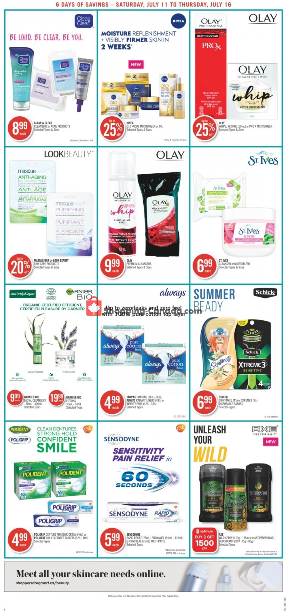 Shoppers Drug Mart flyer from Saturday July 11, 2020 to Thursday July 16, 2020 - page 17