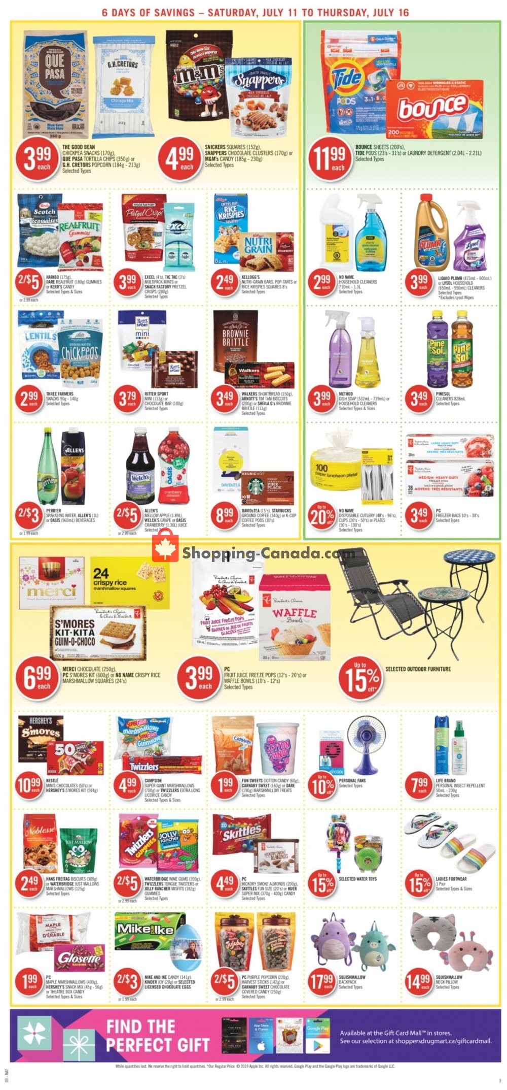 Shoppers Drug Mart flyer from Saturday July 11, 2020 to Thursday July 16, 2020 - page 6