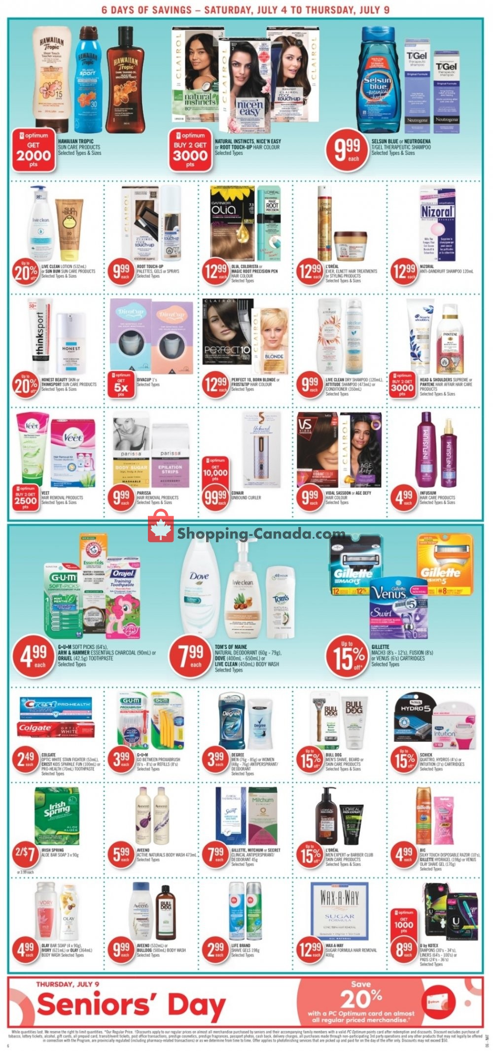 Shoppers Drug Mart flyer from Saturday July 4, 2020 to Thursday July 9, 2020 - page 11