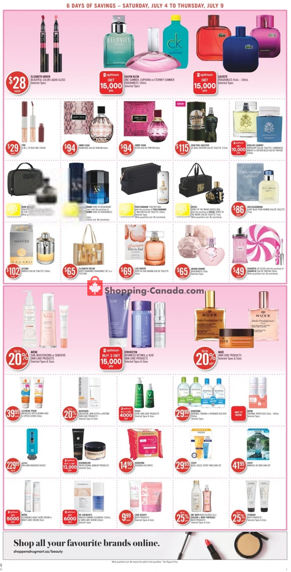 Shoppers Drug Mart flyer from Saturday July 4, 2020 to Thursday July 9, 2020 - page 12