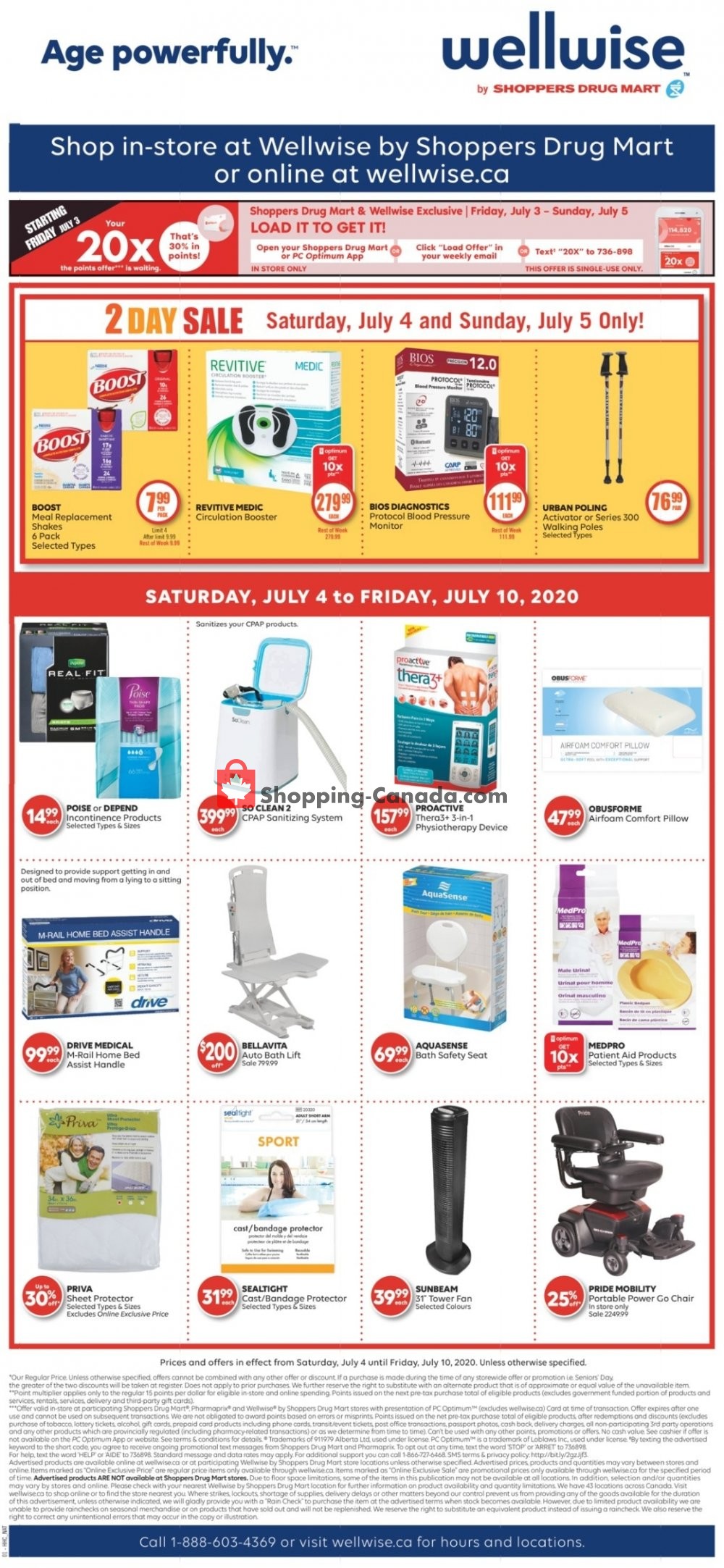 Shoppers Drug Mart flyer from Saturday July 4, 2020 to Thursday July 9, 2020 - page 14
