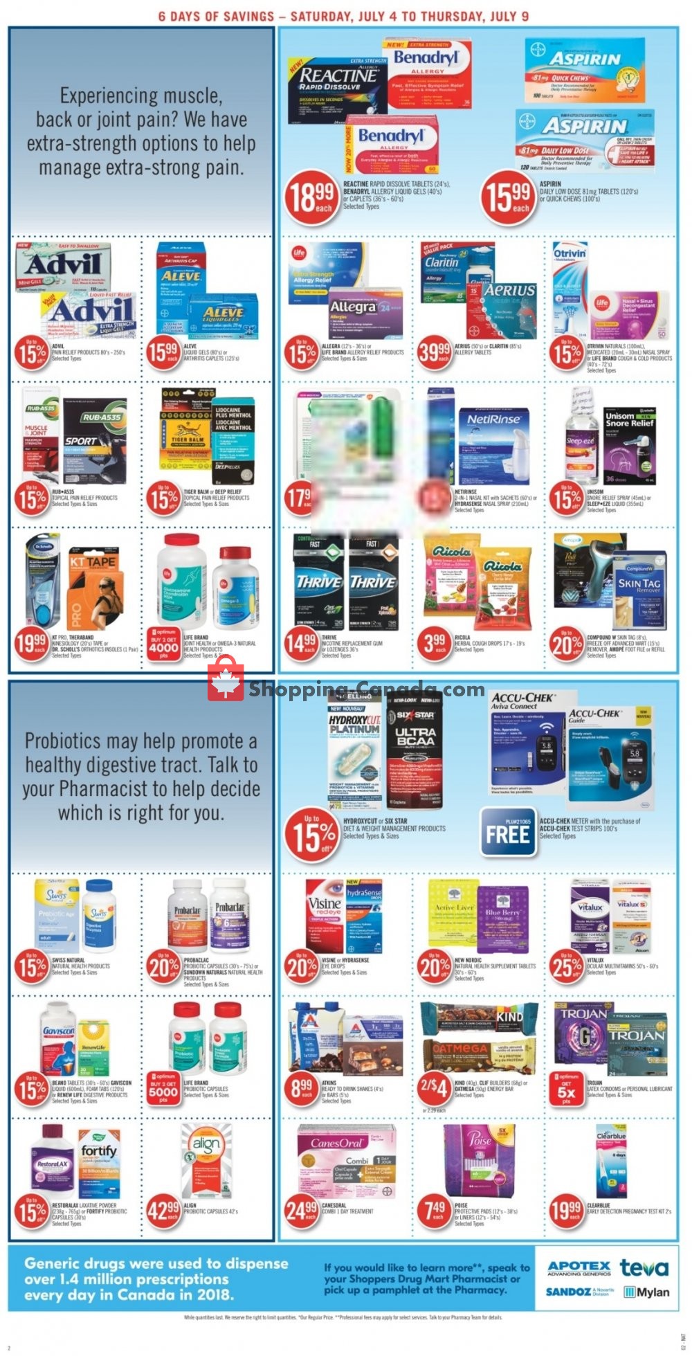 Shoppers Drug Mart flyer from Saturday July 4, 2020 to Thursday July 9, 2020 - page 5