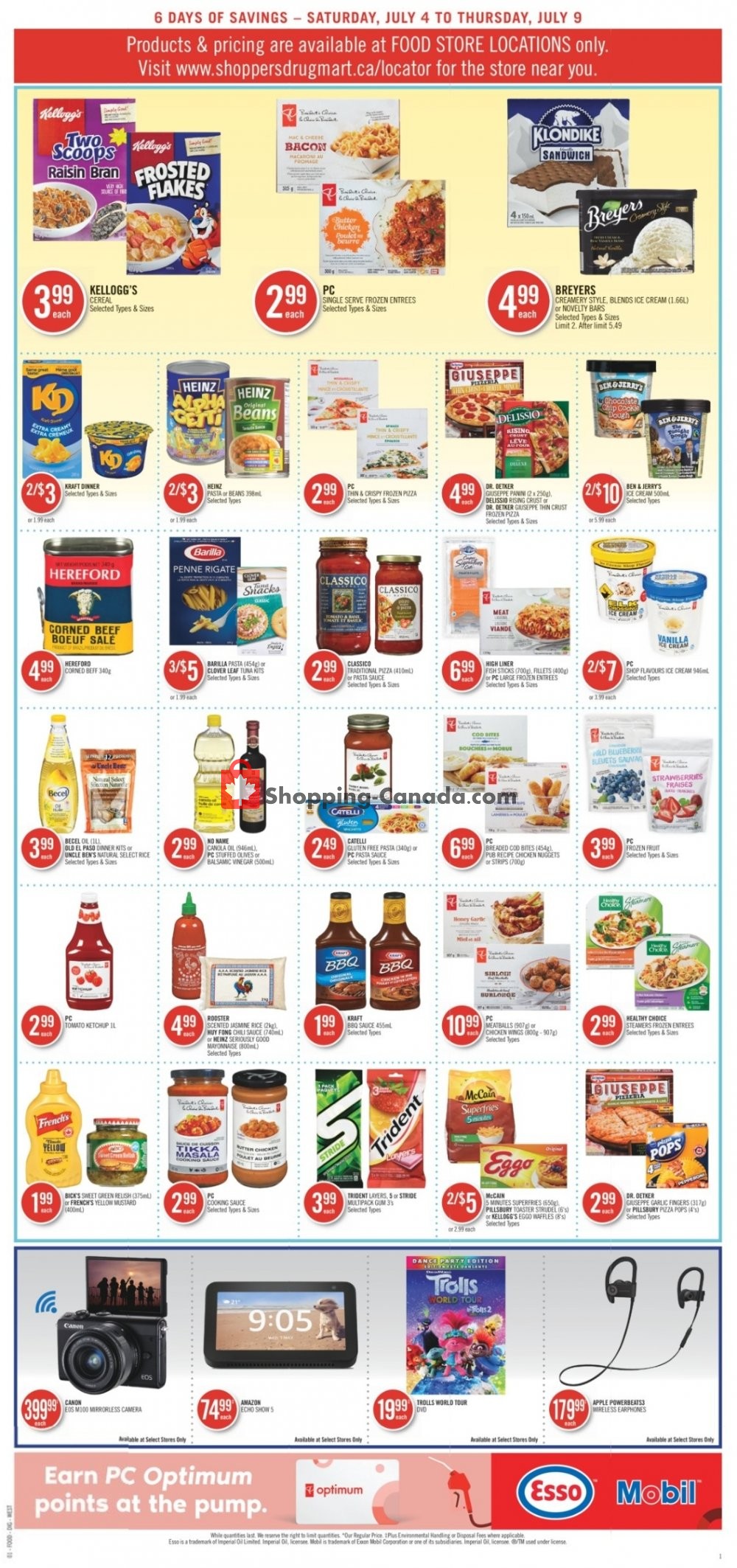 Shoppers Drug Mart flyer from Saturday July 4, 2020 to Thursday July 9, 2020 - page 9