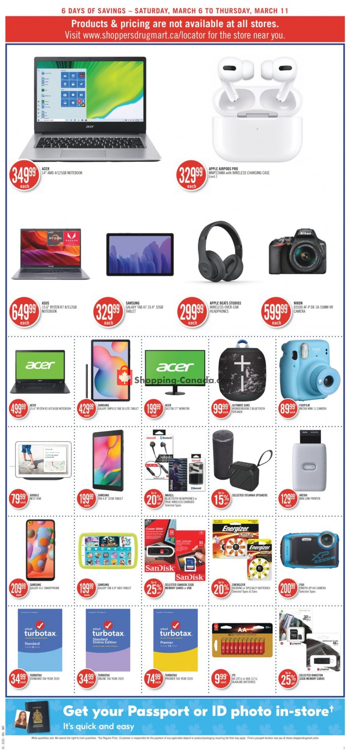 Shoppers Drug Mart flyer from Saturday March 6, 2021 to Thursday March 11, 2021 - page 11