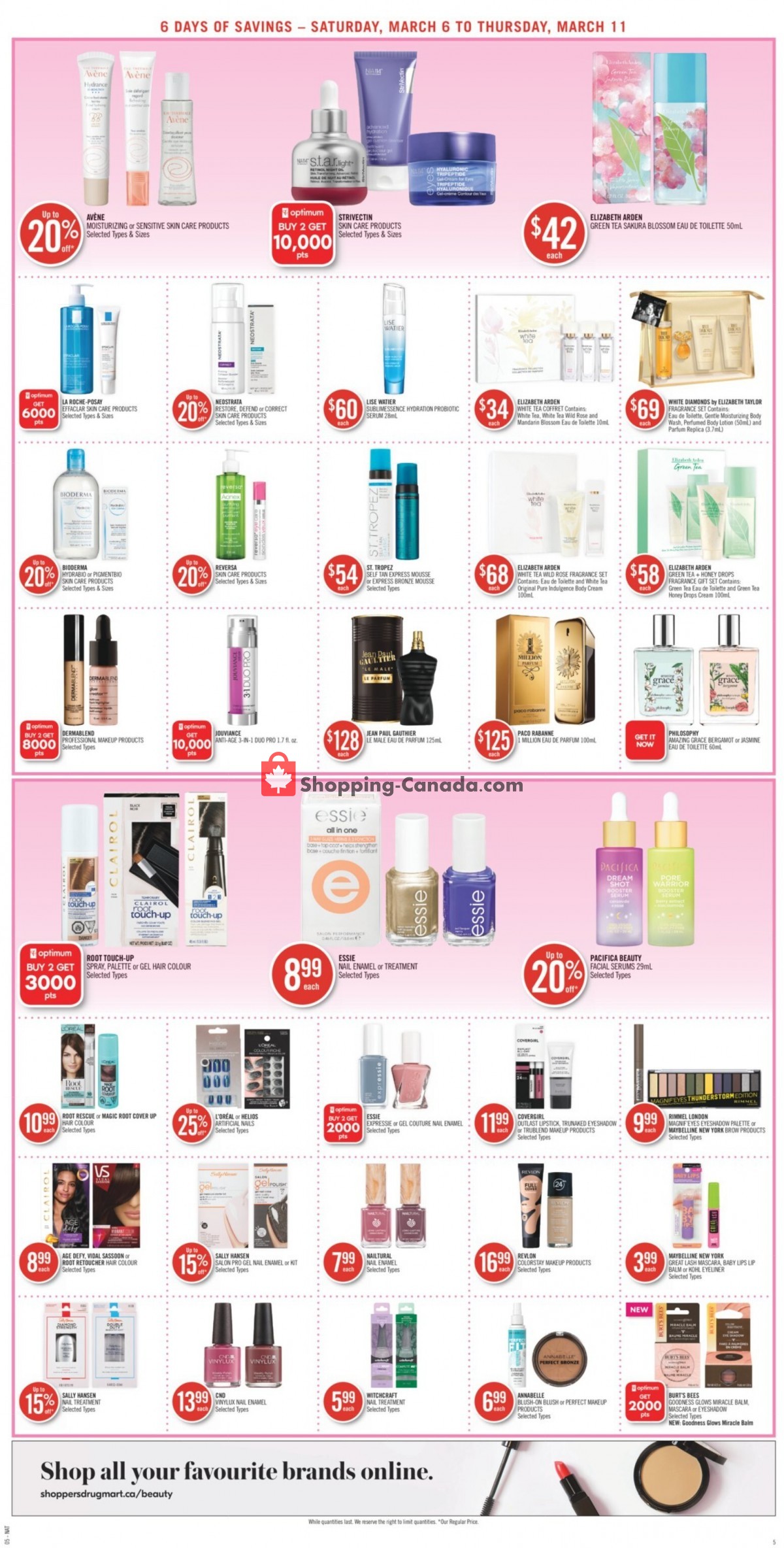 Shoppers Drug Mart flyer from Saturday March 6, 2021 to Thursday March 11, 2021 - page 15