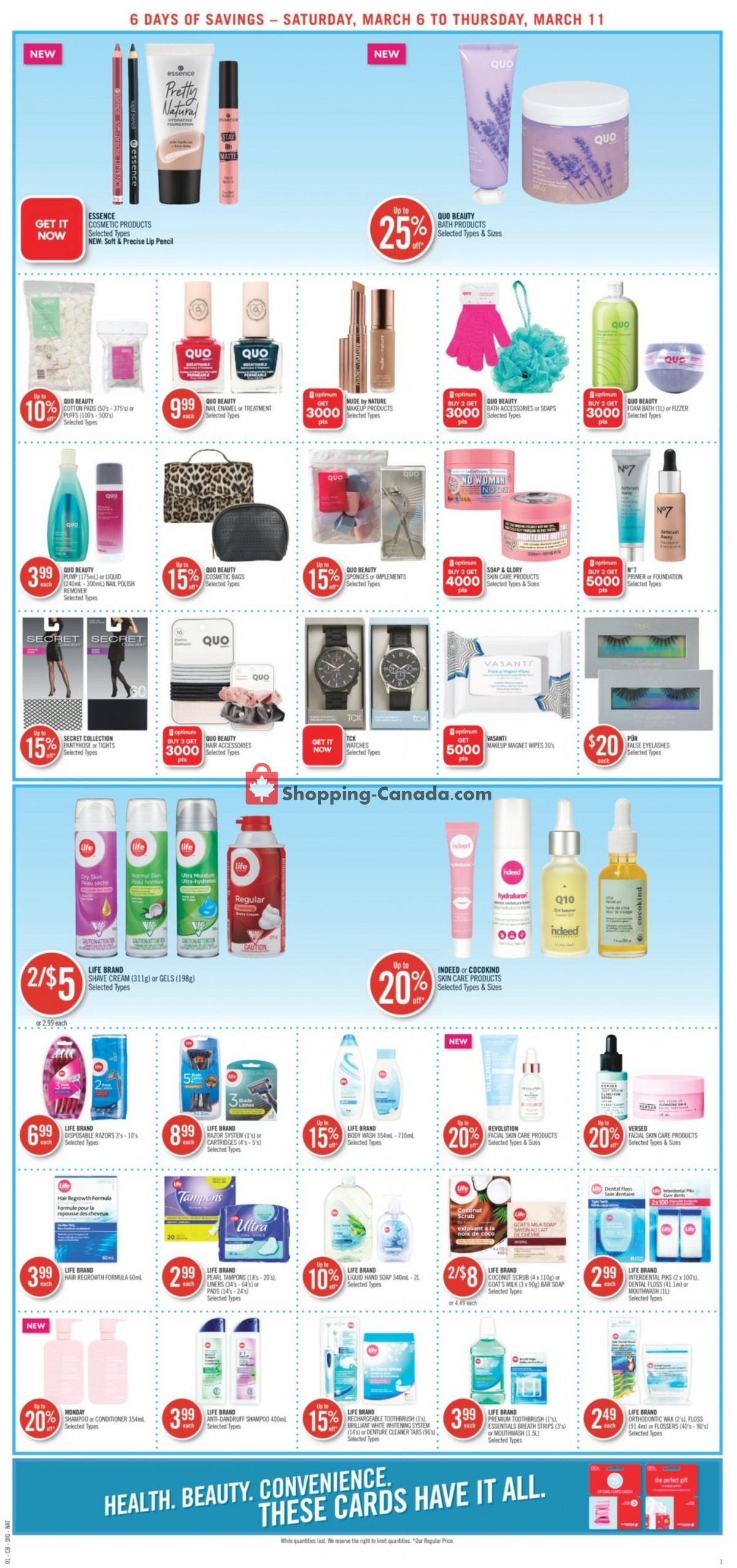 Shoppers Drug Mart flyer from Saturday March 6, 2021 to Thursday March 11, 2021 - page 17