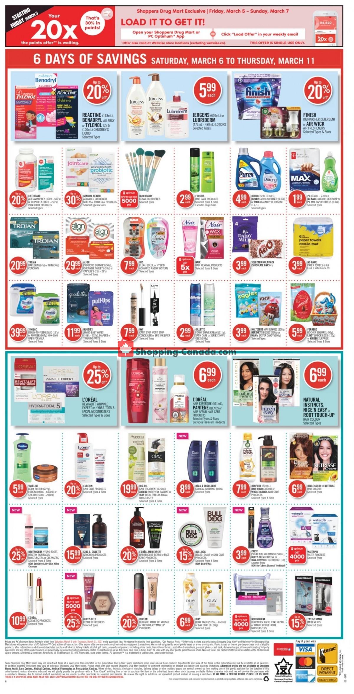 Shoppers Drug Mart flyer from Saturday March 6, 2021 to Thursday March 11, 2021 - page 19