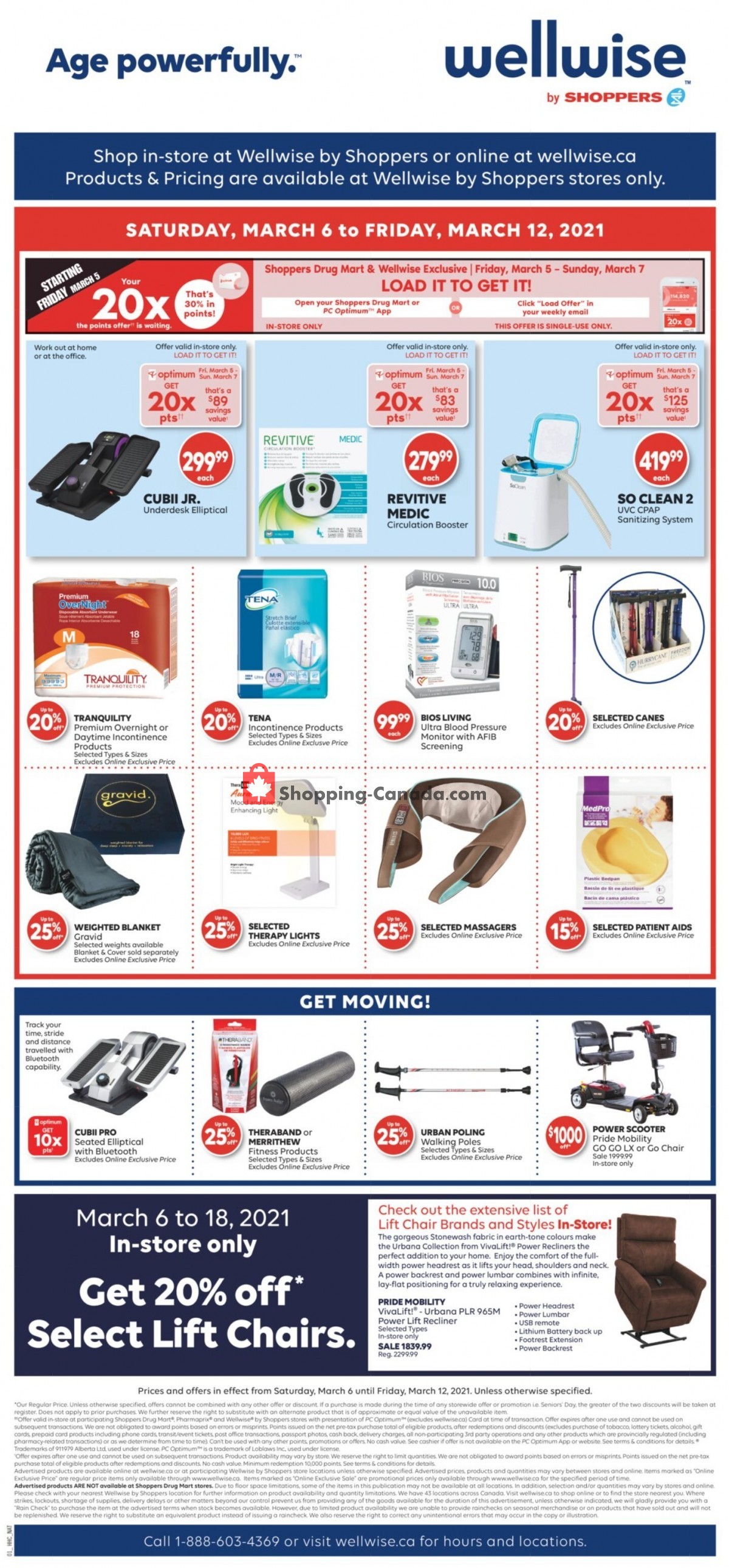 Shoppers Drug Mart flyer from Saturday March 6, 2021 to Thursday March 11, 2021 - page 22