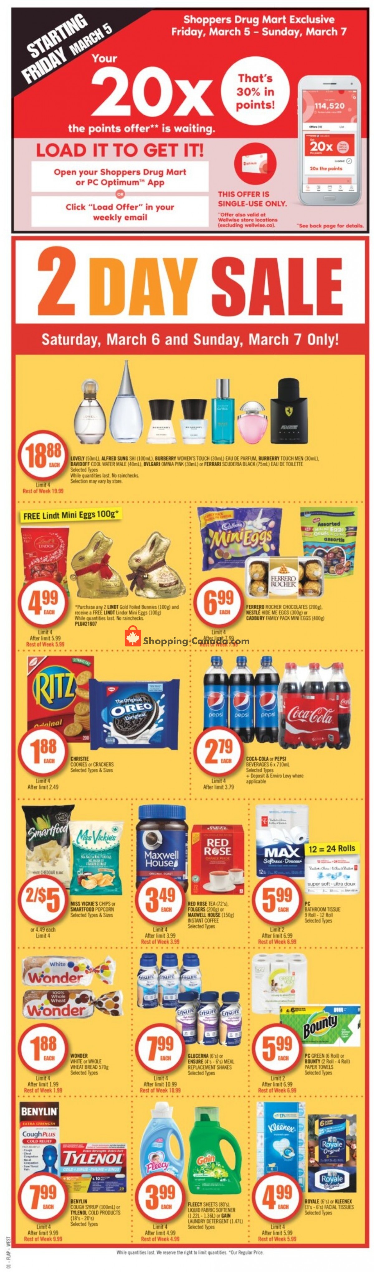 Shoppers Drug Mart flyer from Saturday March 6, 2021 to Thursday March 11, 2021 - page 3