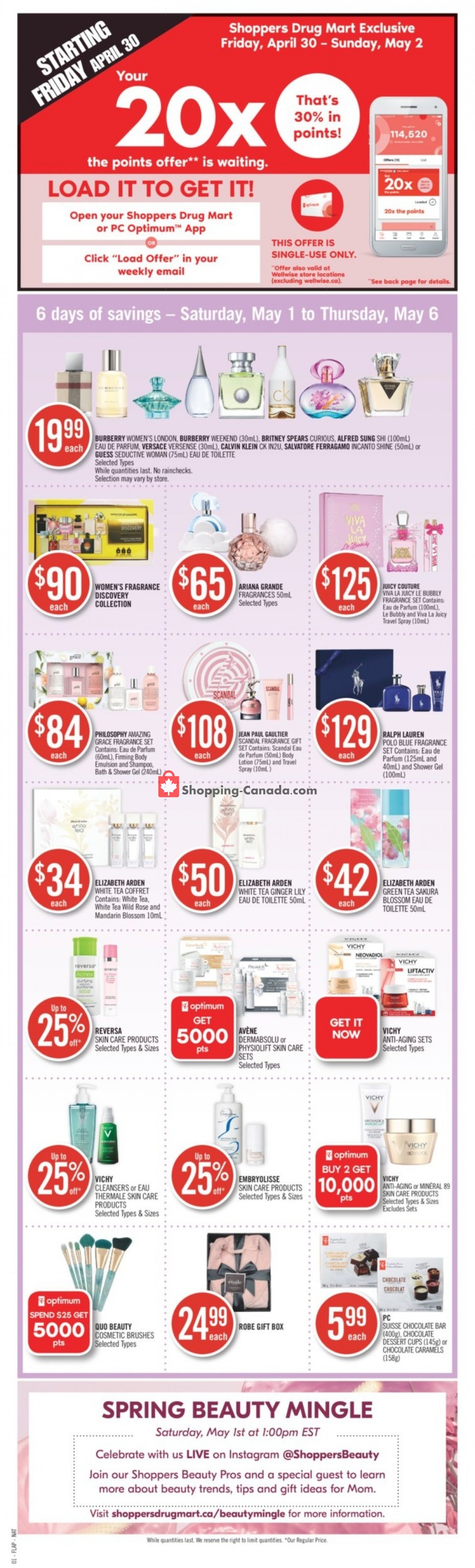 Shoppers Drug Mart flyer from Saturday May 1, 2021 to Thursday May 6, 2021 - page 2