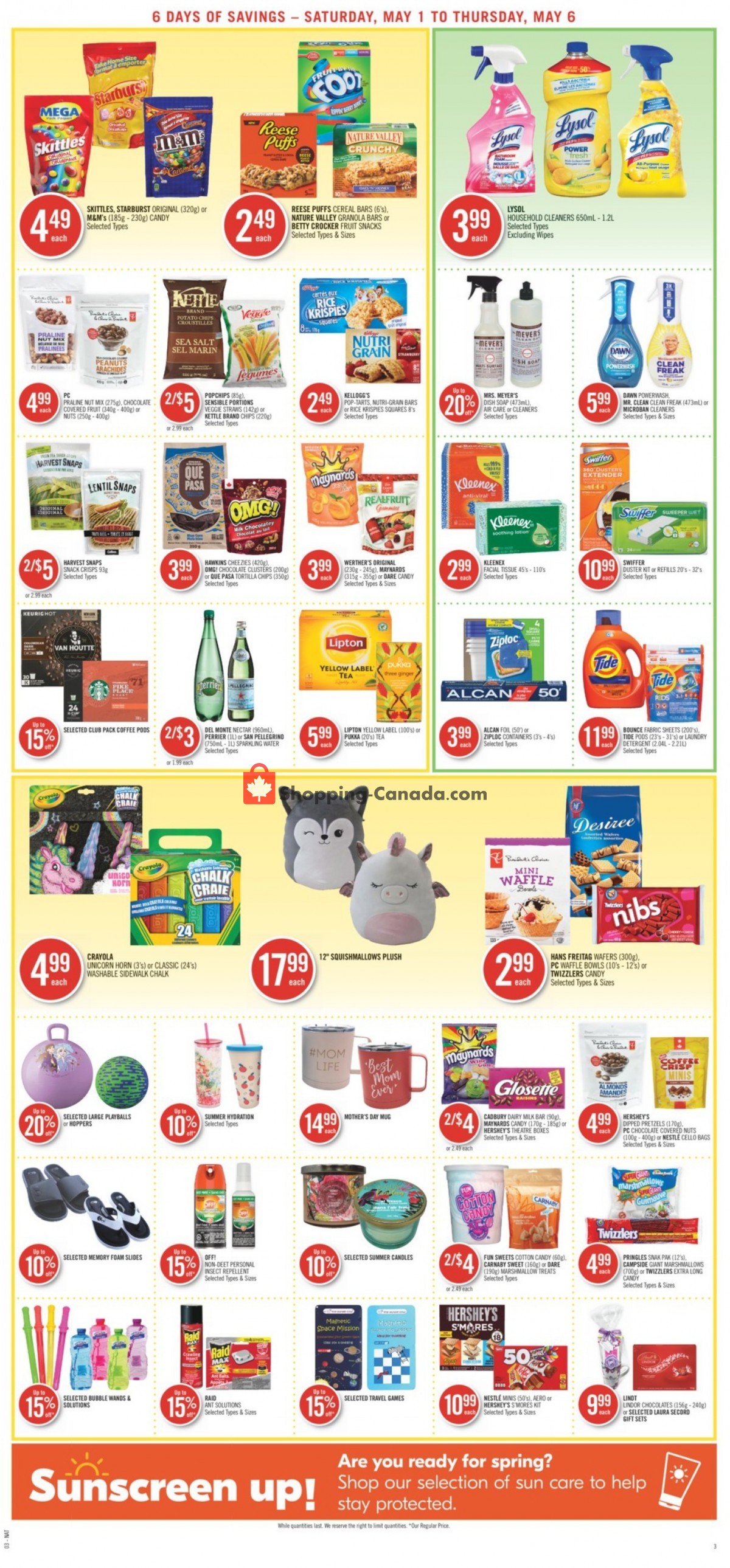 Shoppers Drug Mart flyer from Saturday May 1, 2021 to Thursday May 6, 2021 - page 6