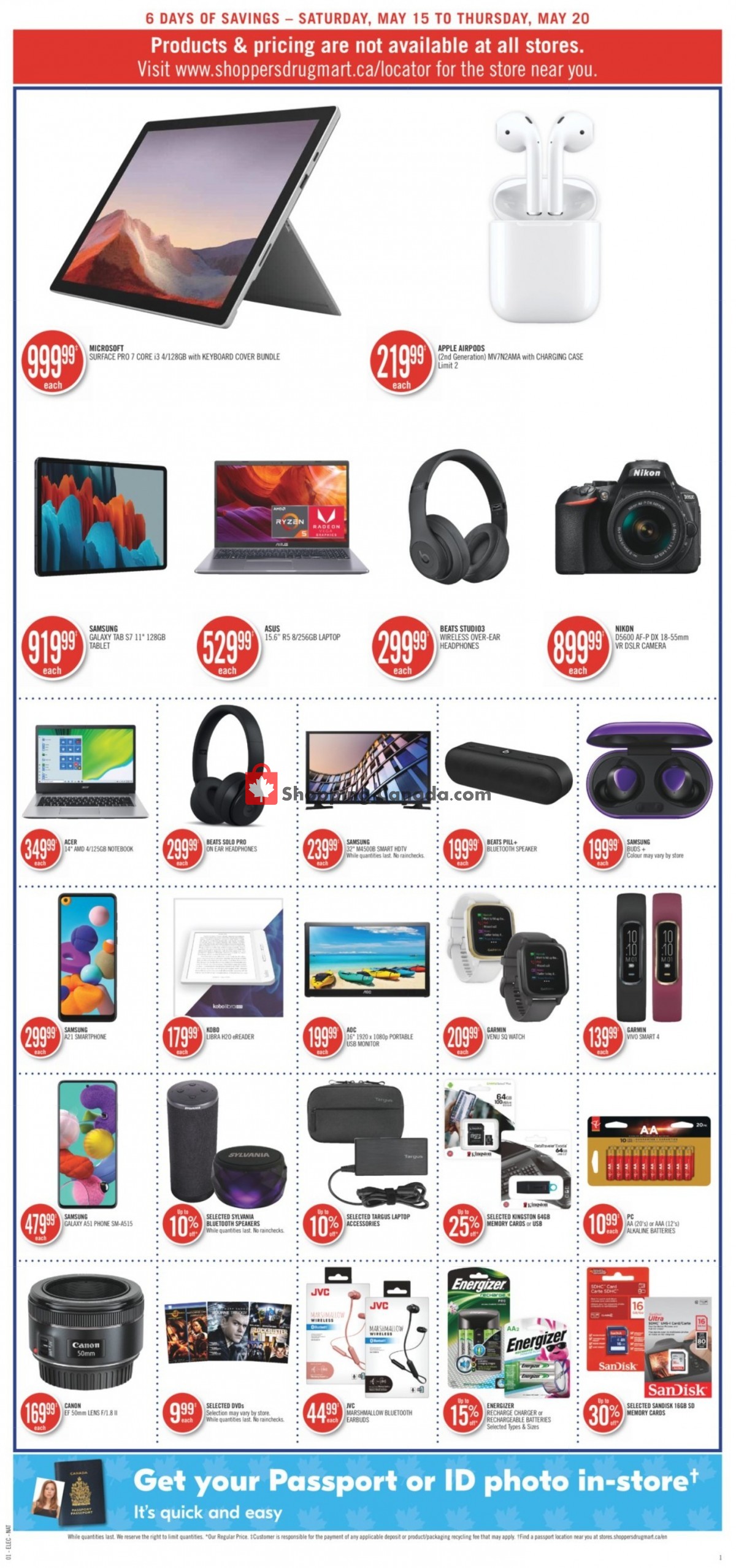 Shoppers Drug Mart flyer from Saturday May 15, 2021 to Thursday May 20, 2021 - page 10