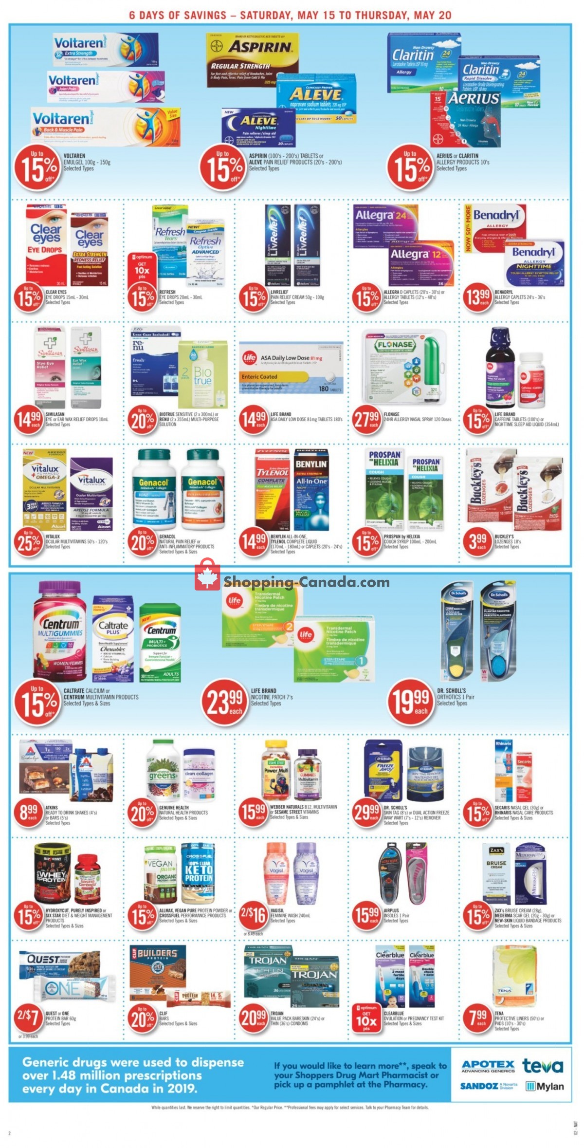 Shoppers Drug Mart flyer from Saturday May 15, 2021 to Thursday May 20, 2021 - page 5