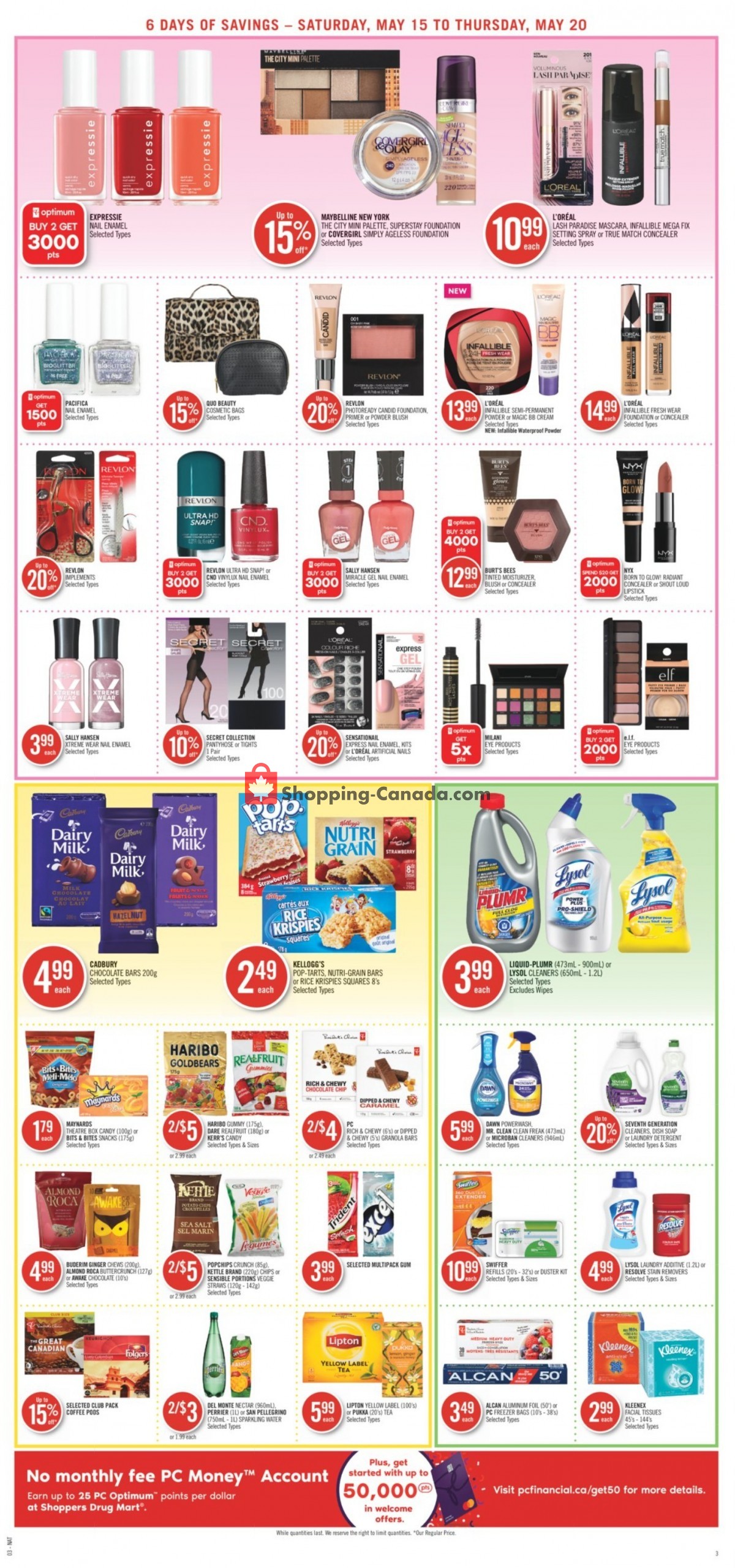Shoppers Drug Mart flyer from Saturday May 15, 2021 to Thursday May 20, 2021 - page 6