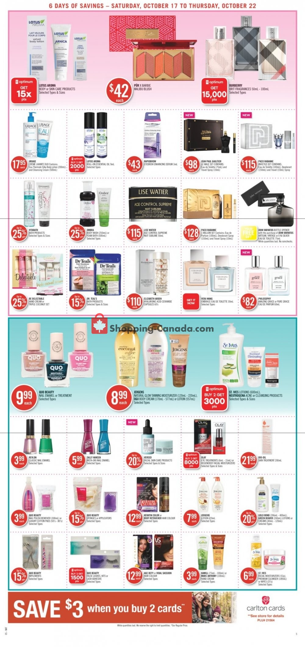 Shoppers Drug Mart flyer from Saturday October 17, 2020 to Thursday October 22, 2020 - page 16