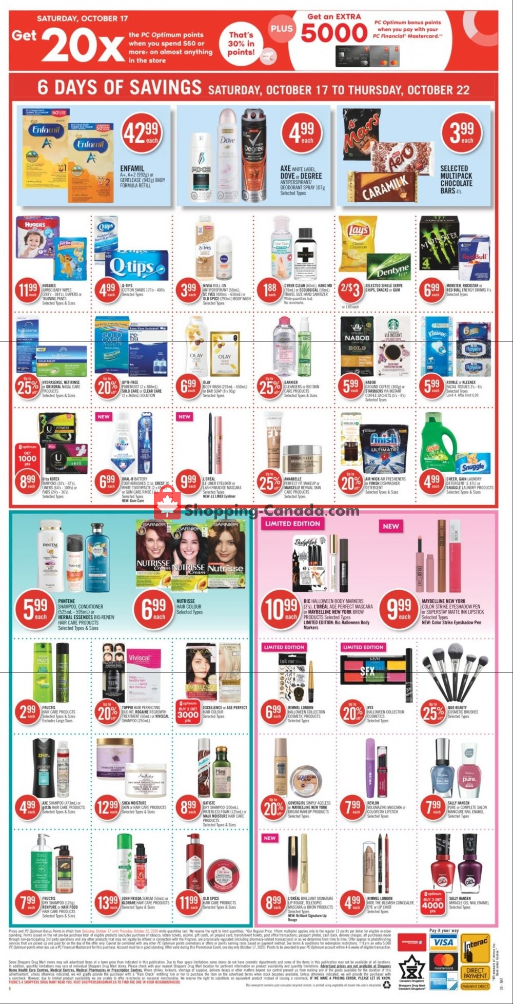 Shoppers Drug Mart flyer from Saturday October 17, 2020 to Thursday October 22, 2020 - page 23