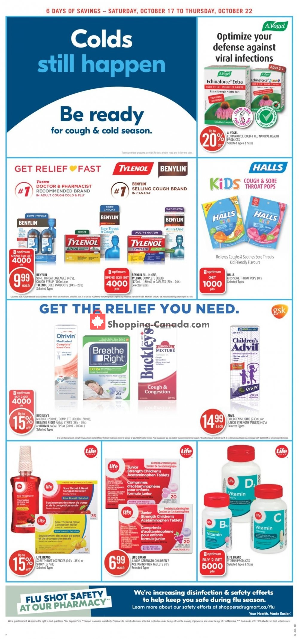 Shoppers Drug Mart flyer from Saturday October 17, 2020 to Thursday October 22, 2020 - page 7