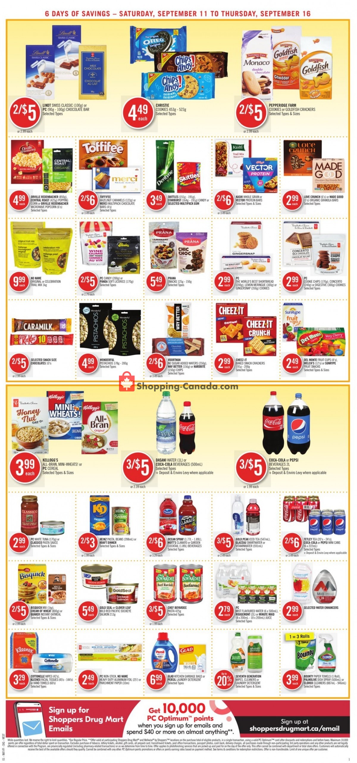 Shoppers Drug Mart flyer from Saturday September 11, 2021 to Thursday September 16, 2021 - page 10