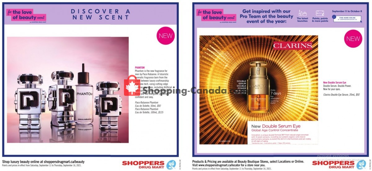 Shoppers Drug Mart flyer from Saturday September 11, 2021 to Thursday September 16, 2021 - page 13