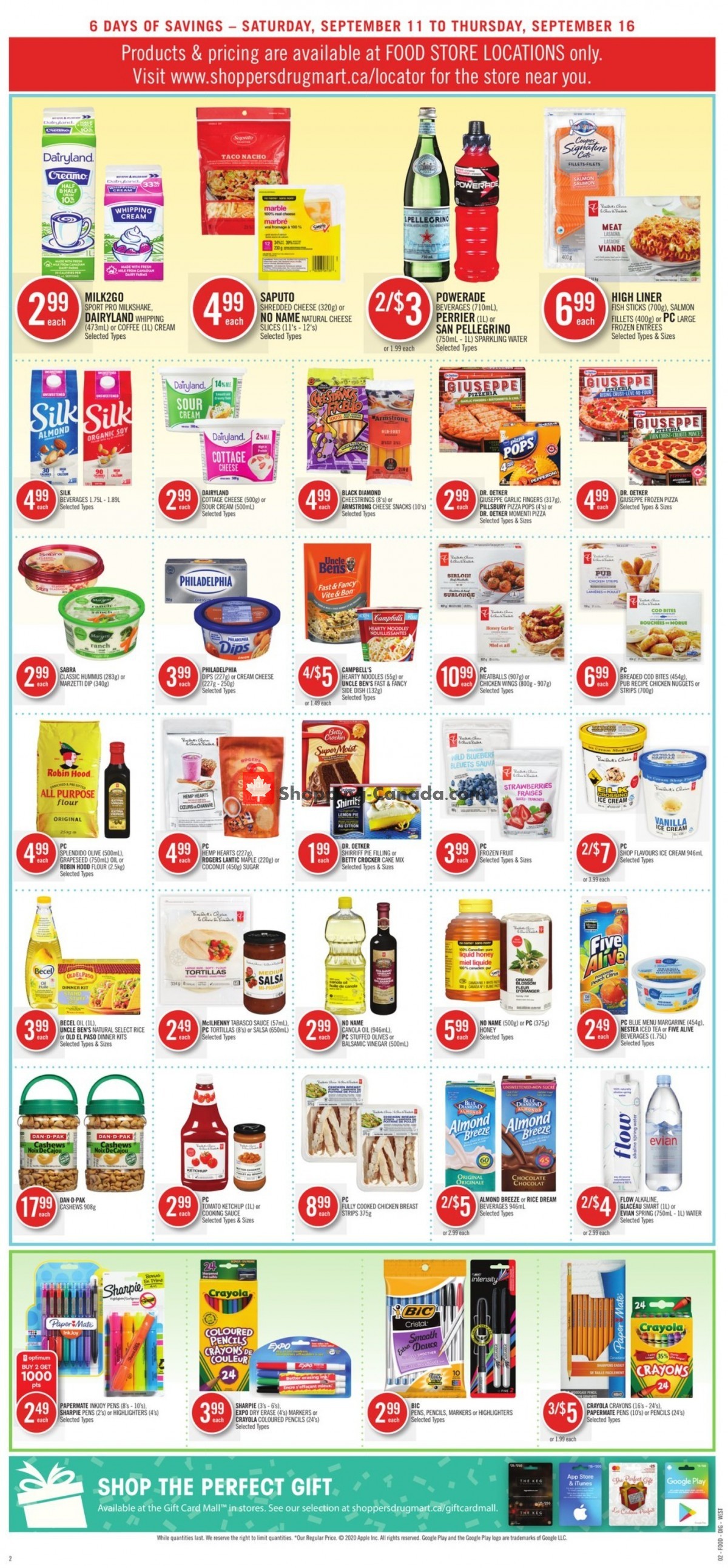 Shoppers Drug Mart flyer from Saturday September 11, 2021 to Thursday September 16, 2021 - page 9
