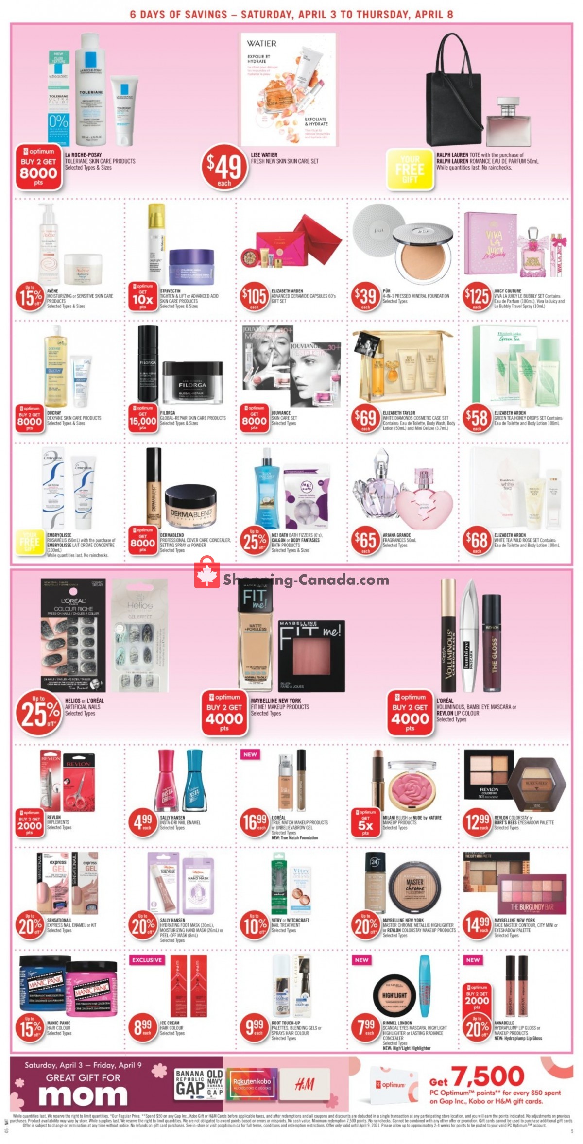 Shoppers Drug Mart flyer from Saturday April 3, 2021 to Thursday April 8, 2021 - page 12