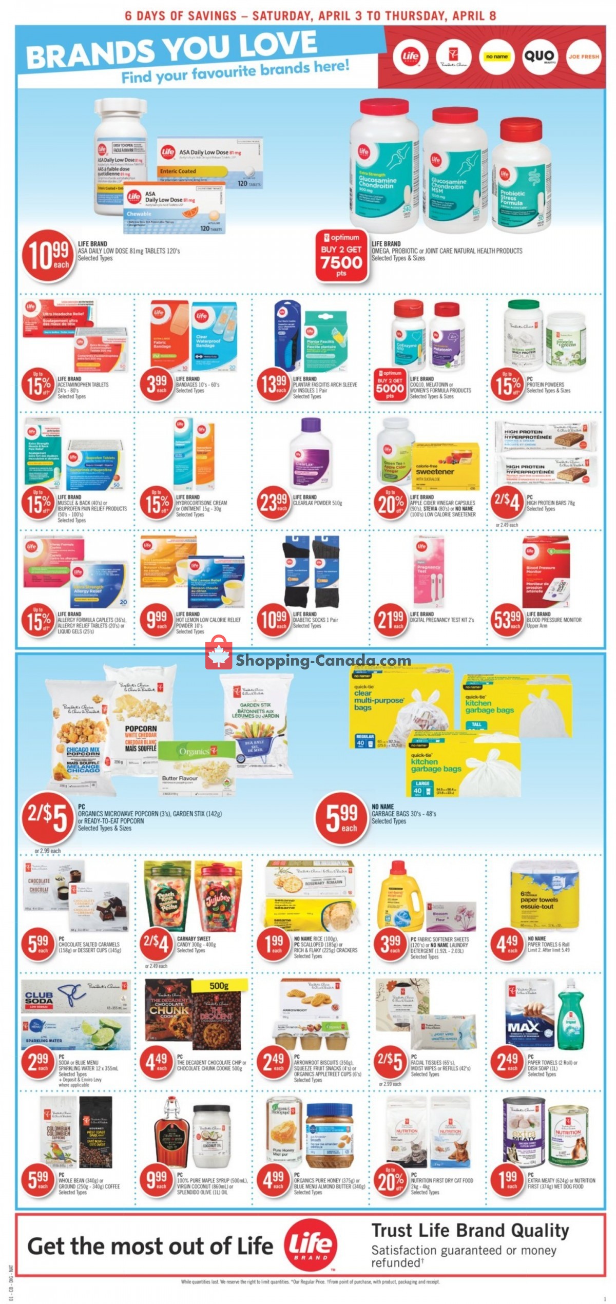 Shoppers Drug Mart flyer from Saturday April 3, 2021 to Thursday April 8, 2021 - page 13