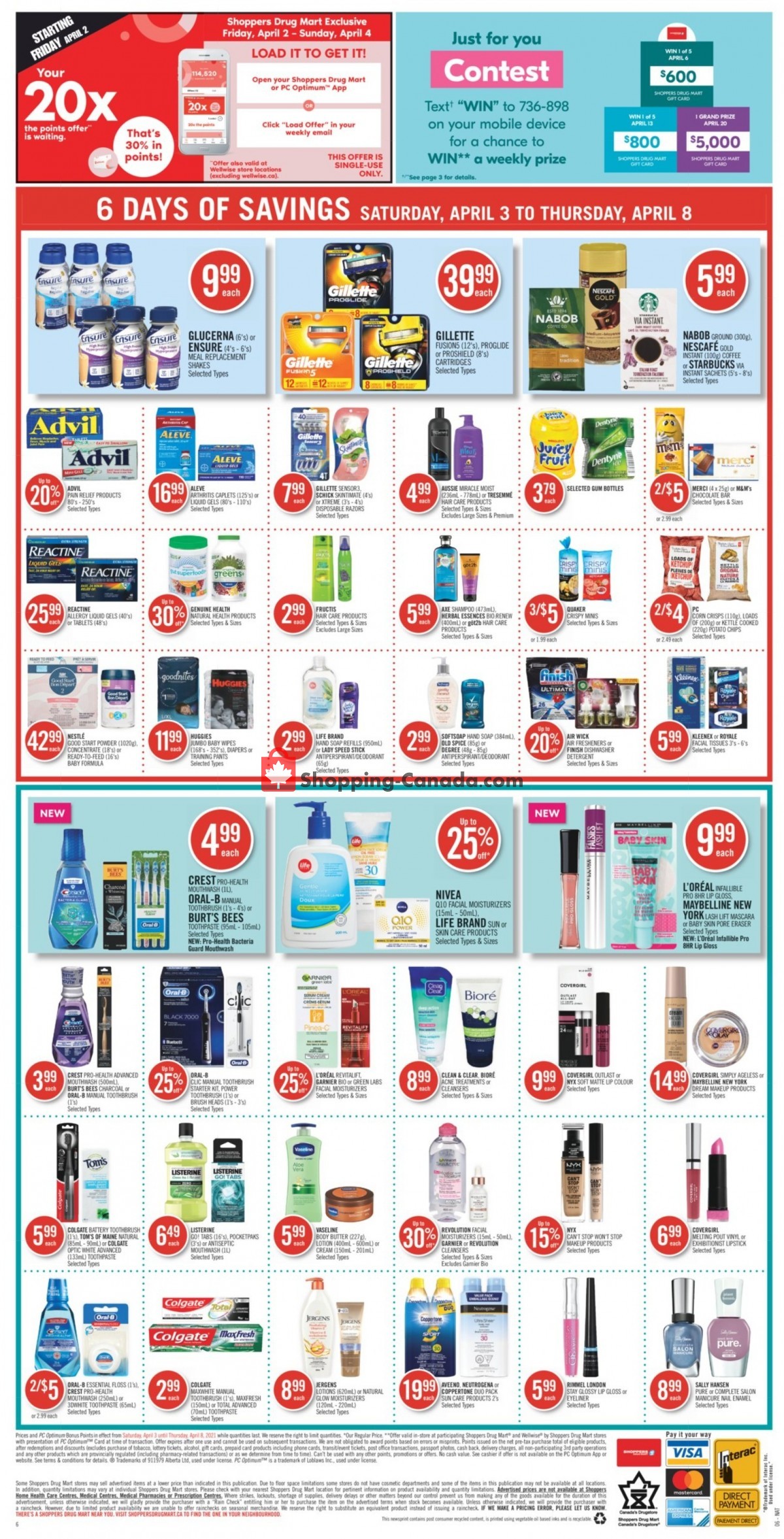 Shoppers Drug Mart flyer from Saturday April 3, 2021 to Thursday April 8, 2021 - page 15