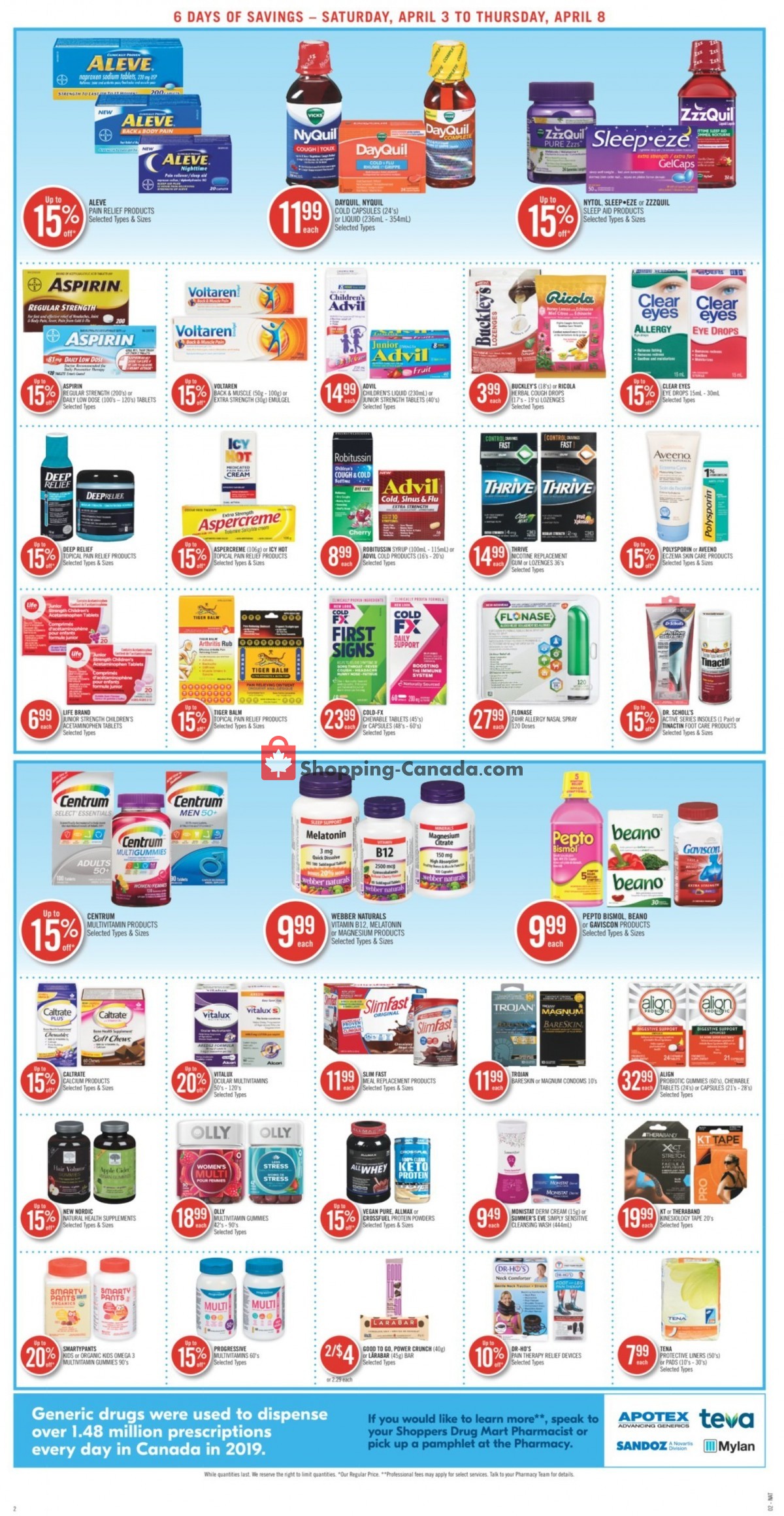 Shoppers Drug Mart flyer from Saturday April 3, 2021 to Thursday April 8, 2021 - page 5