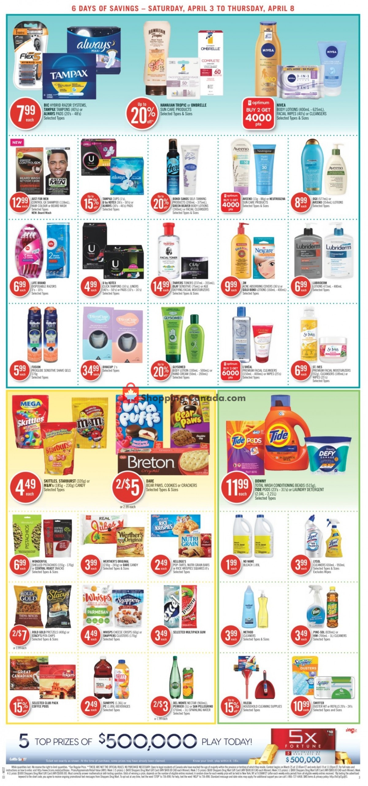 Shoppers Drug Mart flyer from Saturday April 3, 2021 to Thursday April 8, 2021 - page 6