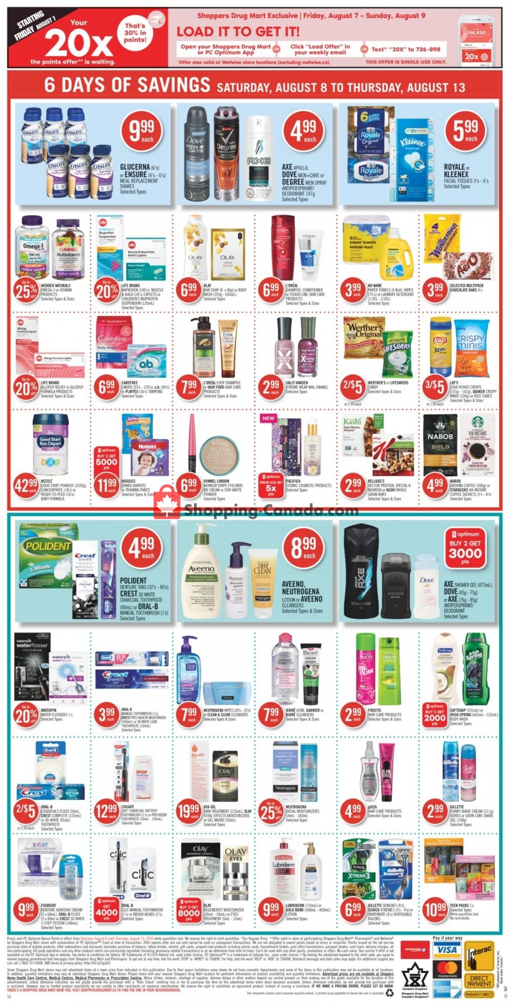Shoppers Drug Mart flyer from Saturday August 8, 2020 to Thursday August 13, 2020 - page 18