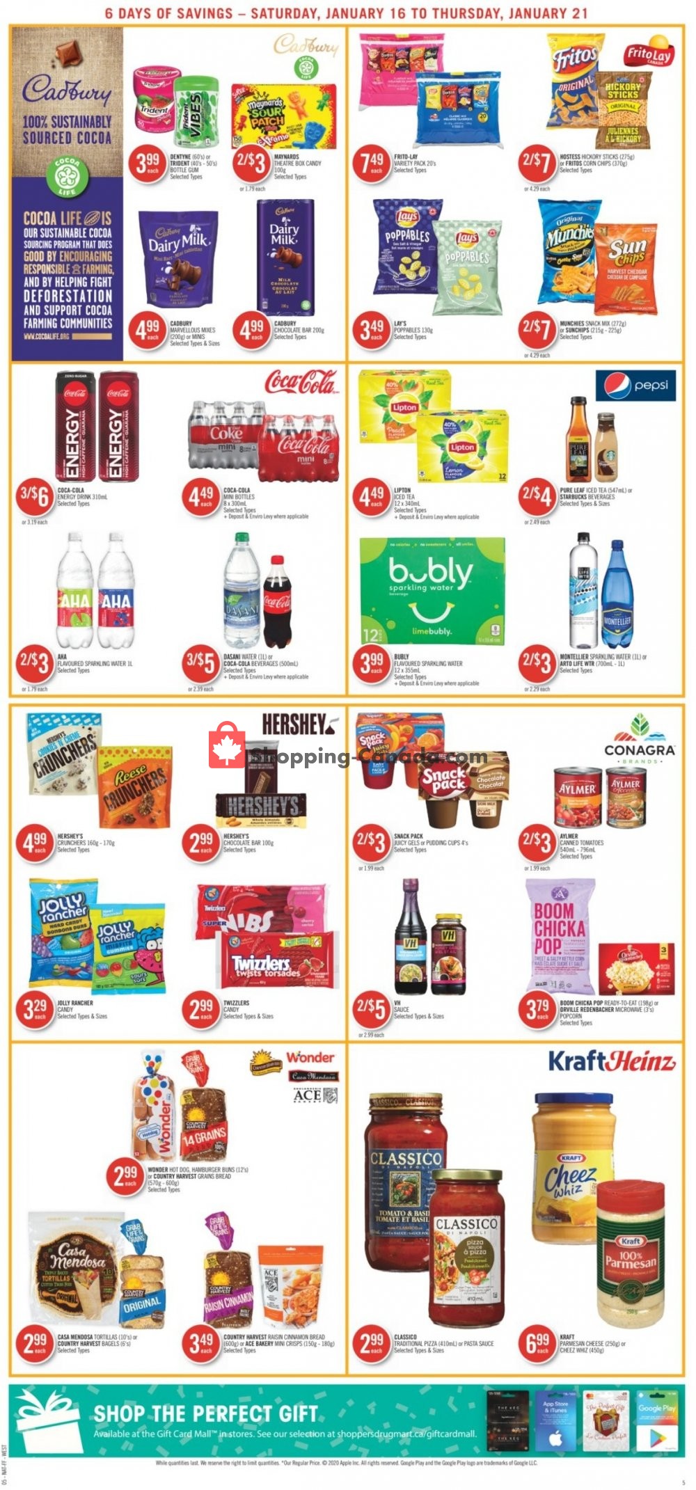 Shoppers Drug Mart flyer from Saturday January 16, 2021 to Thursday January 21, 2021 - page 13