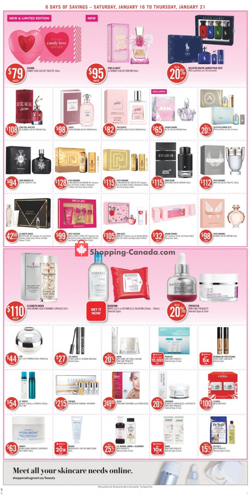 Shoppers Drug Mart flyer from Saturday January 16, 2021 to Thursday January 21, 2021 - page 16