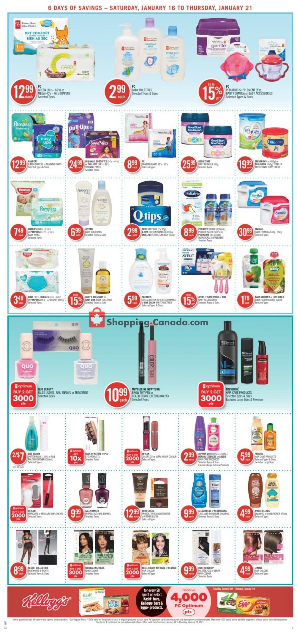 Shoppers Drug Mart flyer from Saturday January 16, 2021 to Thursday January 21, 2021 - page 6