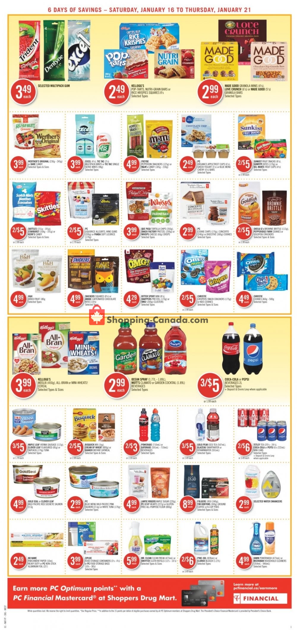 Shoppers Drug Mart flyer from Saturday January 16, 2021 to Thursday January 21, 2021 - page 7